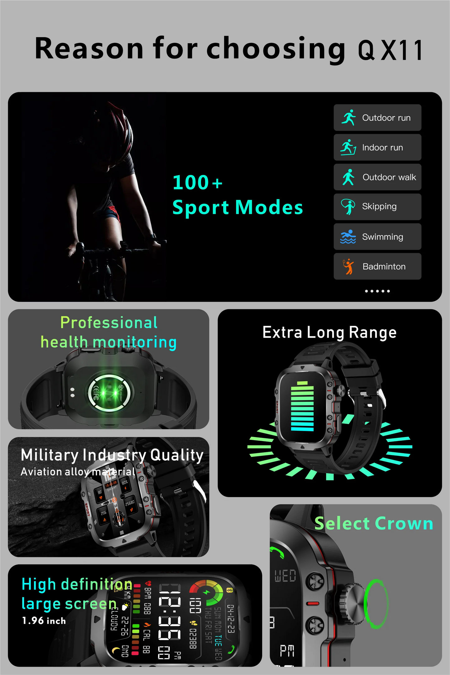 QX11 smart watch