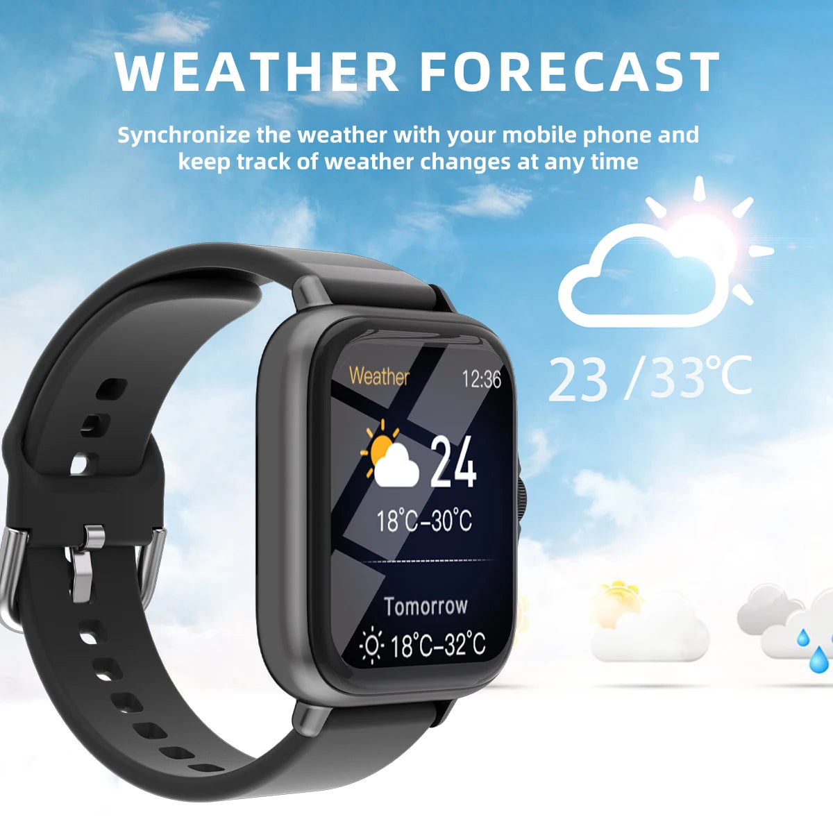 Fit tracker SmartWatch